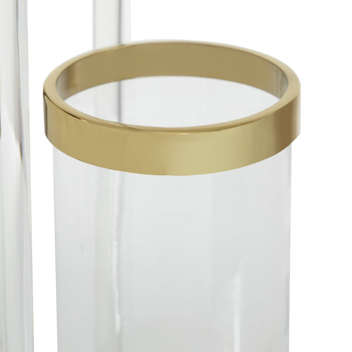 Gold Stainless Steel Lantern O6343