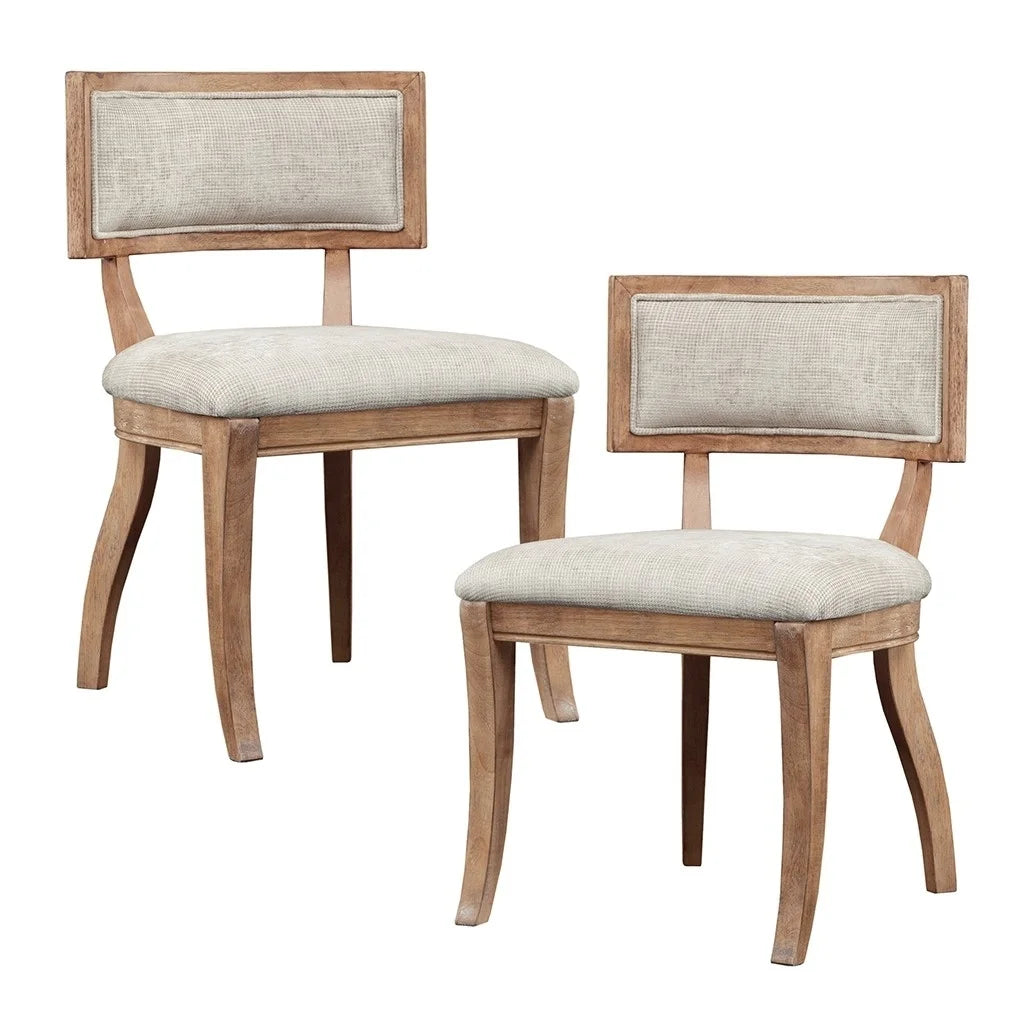 Set of 2 French Antique Style Dining Chairs J40524