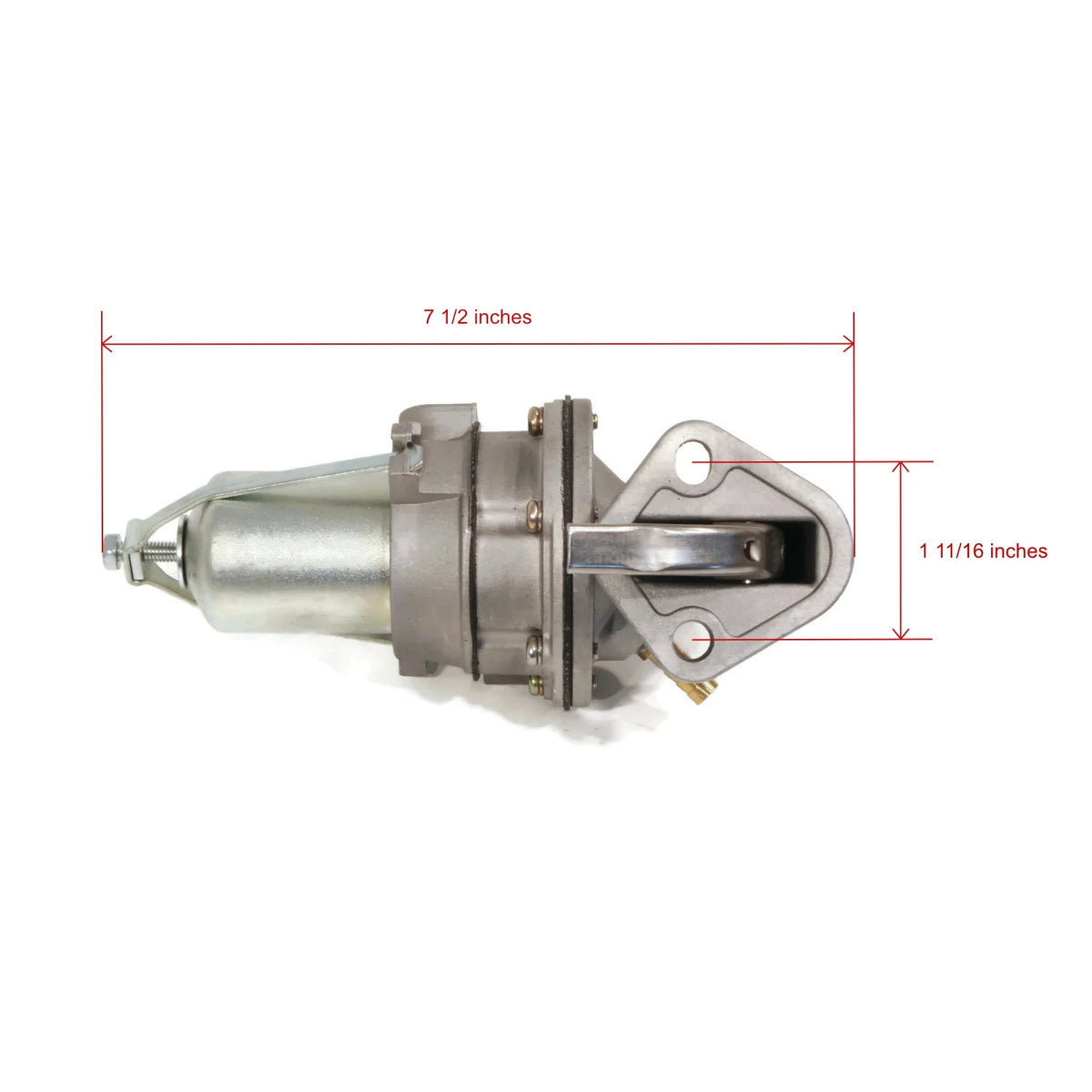 Fuel Pump With Gaskets For 1975 Mercruiser Sterndrive 165 Boat K696