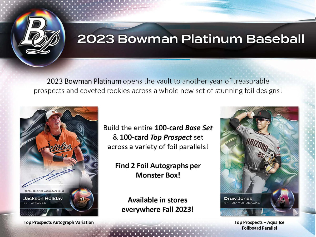 Bowman Platinum MLB Baseball Monster Box U6405
