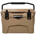 20 Quart Roto Molded Hard Sided Cooler Sand (Tan) B50871