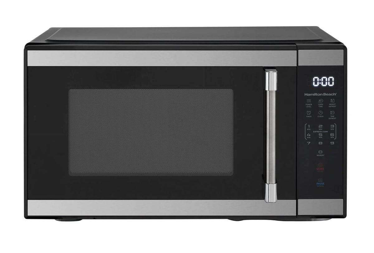 1.1 cu. ft. 1000 Watts White Stainless Steel Microwave Oven P817419