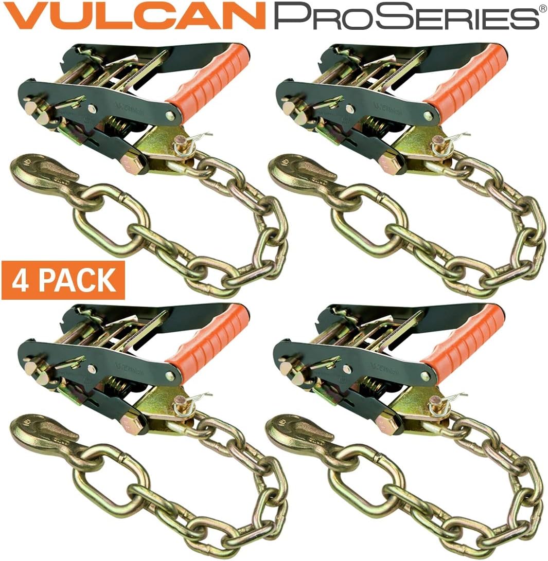 4 Pack Ratchet Buckle with Welded Grab Hook M809