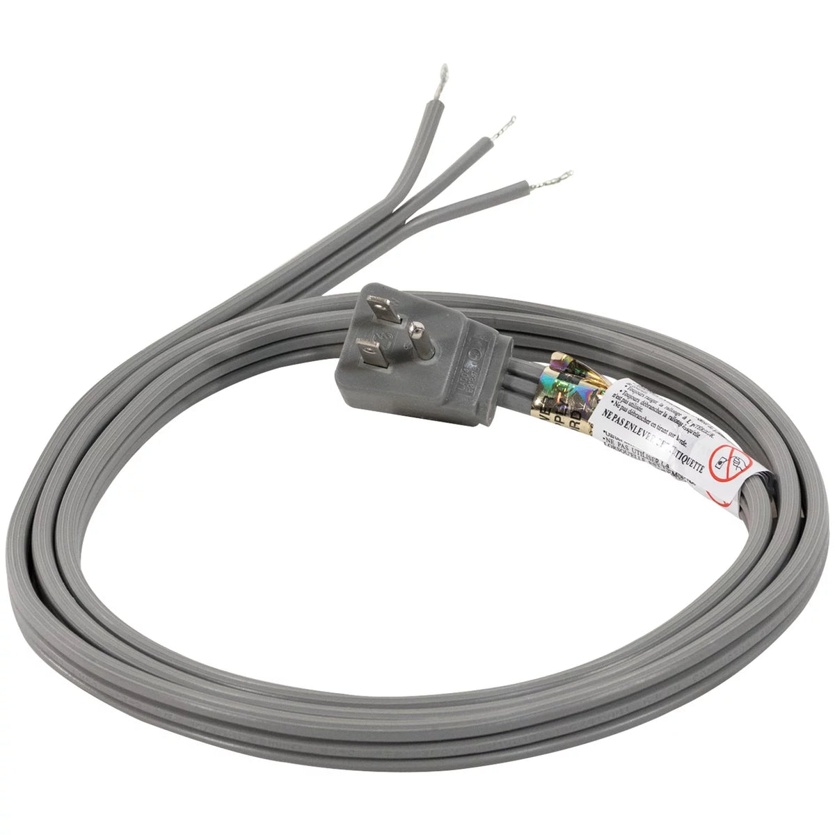 15-Amp 90deg-Angle Plug Head Power Supply Cord, 6ft P914752