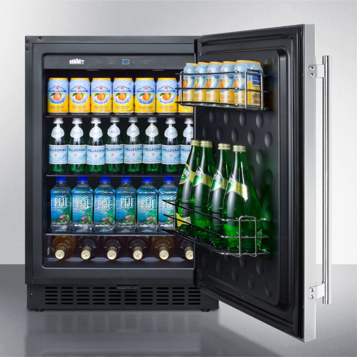 Black 24 in. Compact Refrigerator L9933